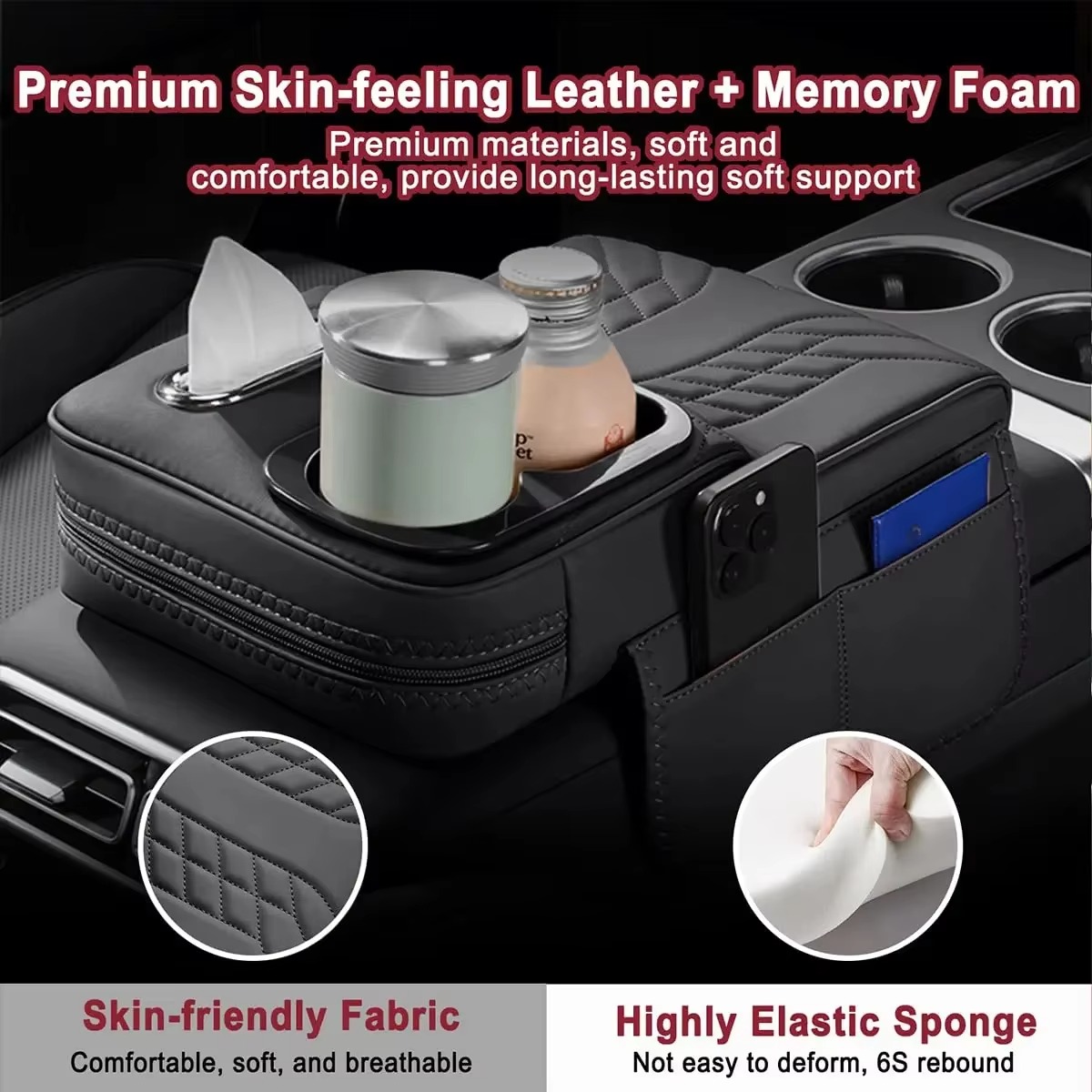 Verhoogde armsteunbox voor in  - Tech Car Accessories recensie en prijs