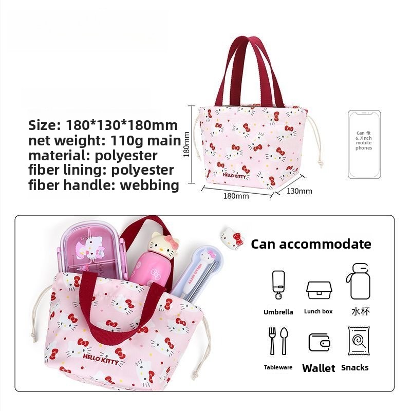 Leuke Cinnamoroll Print Luncht - Kawaii Tech Accessories recensie en prijs